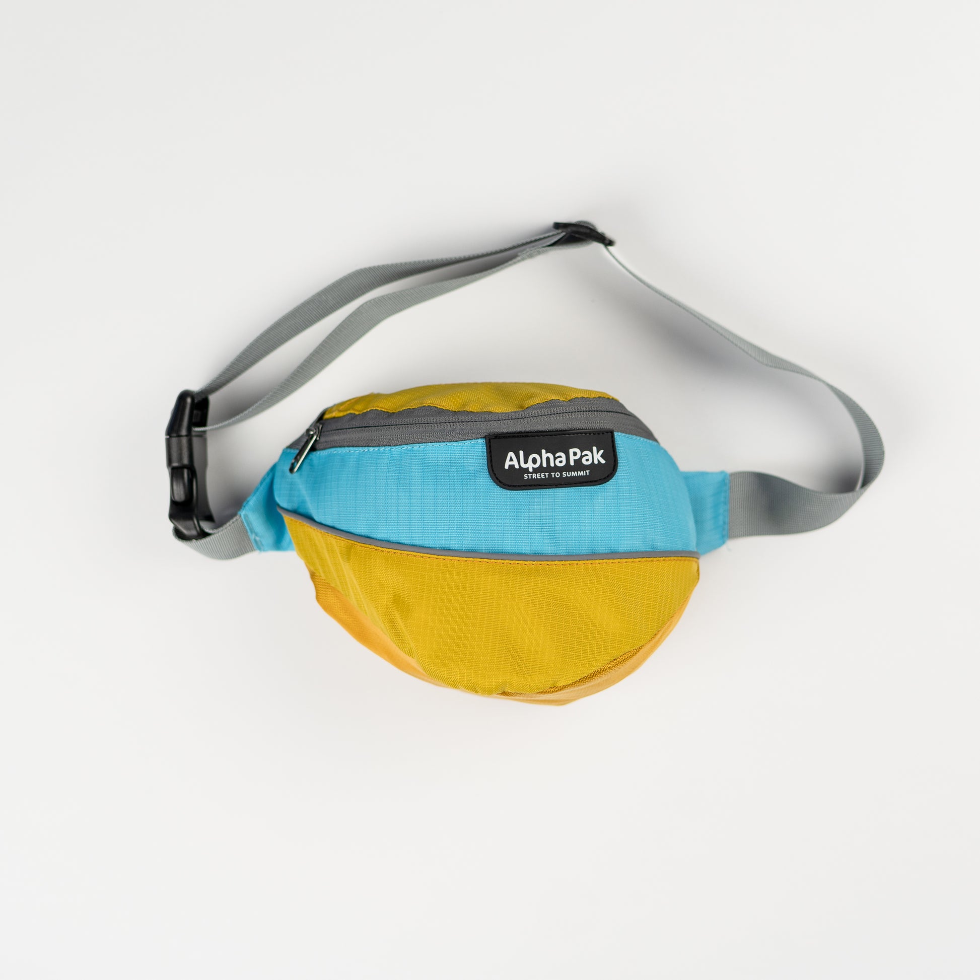 Adventurer Hip Fanny Pack Blue and Yellow