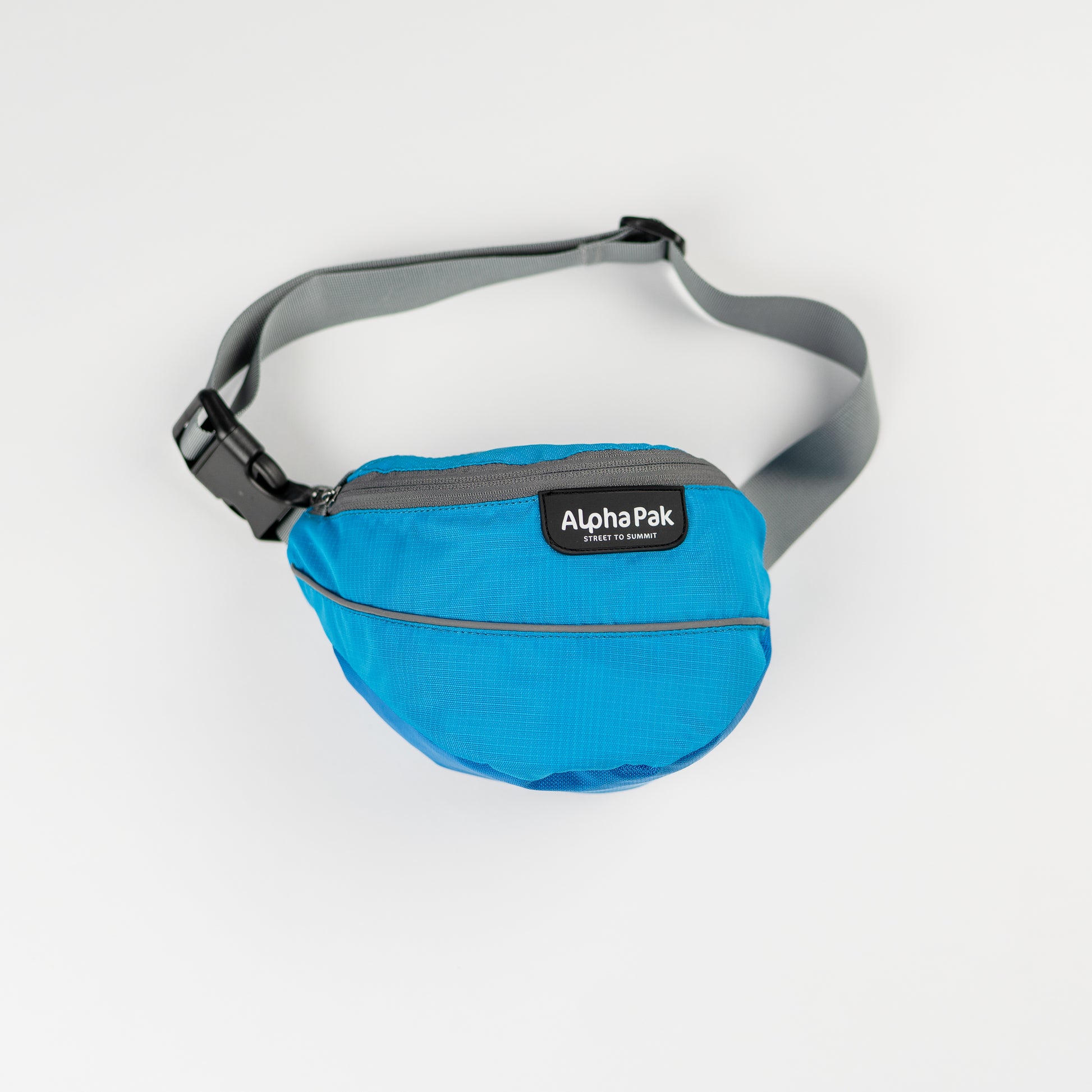 Pathfinder Hip Fanny Pack Blue and Gray