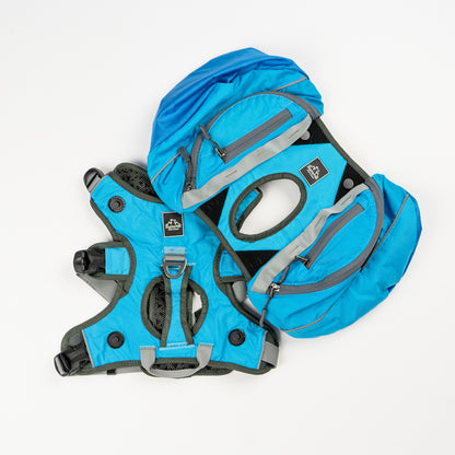 Pathfinder Blue Dog Latch Pack with EZ Fit Harness